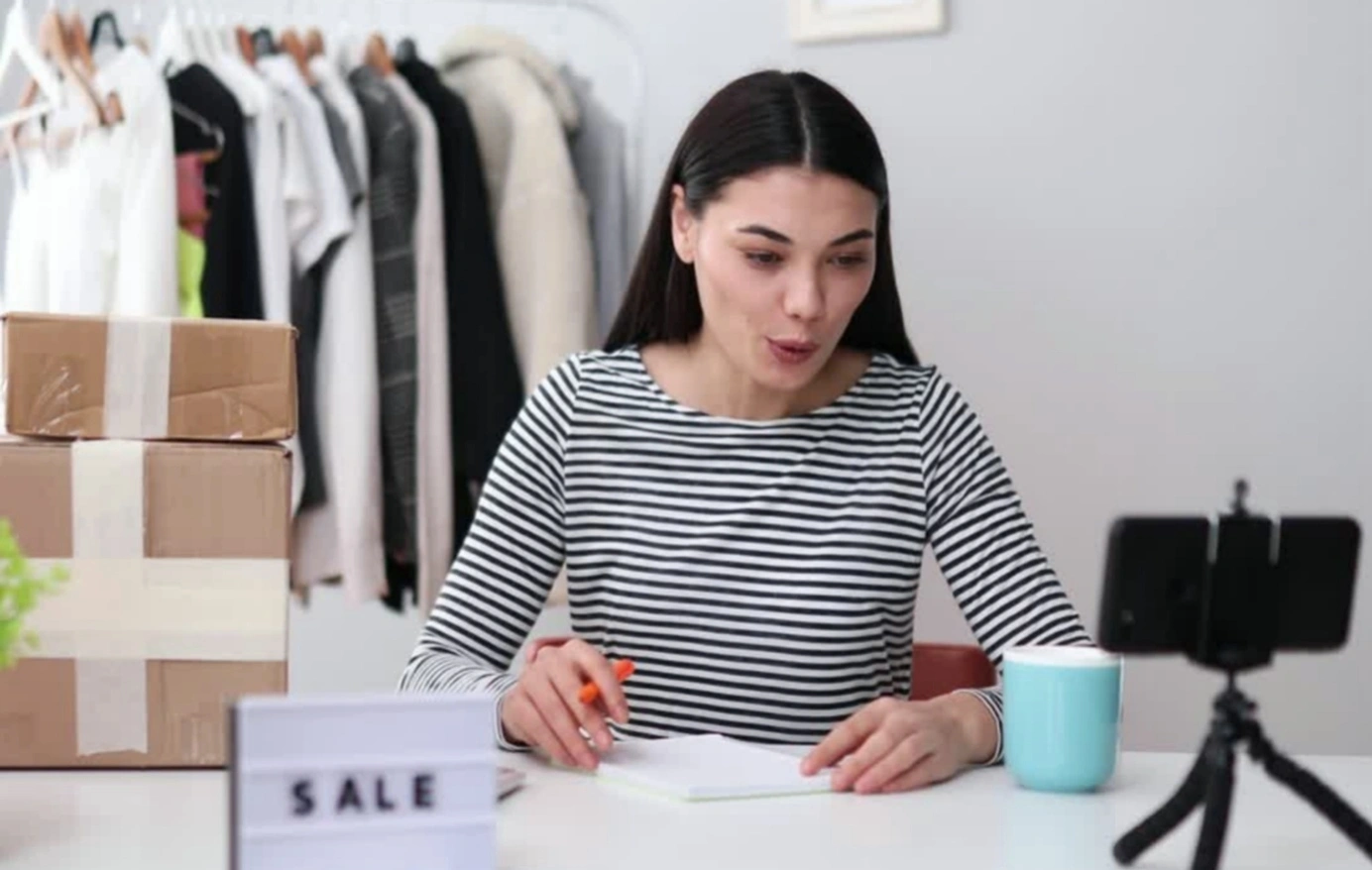 E-commerce business coaching session