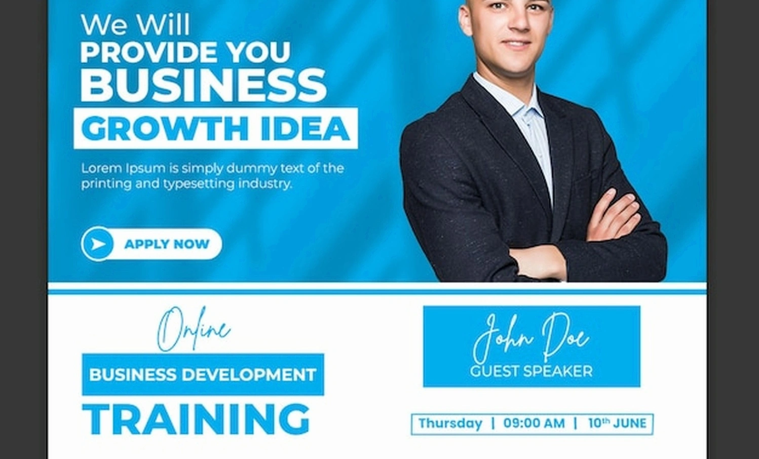 Online business development workshop session